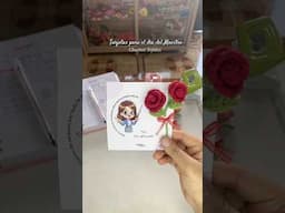 Tarjetas para el día del maestro 👨‍🏫 💐tejidas a crochet.. #crochet #tutorial #flowers