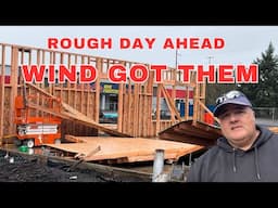 Big Bad Wolf Blew It Down.......Wind Storm Got The Framers