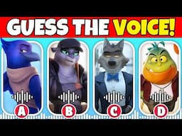 Can You GUESS The BAD GUYS 2 Characters Just by Their Voice?! 🔊🦹‍♂️🚗  | Mr. Wolf, Kitty Kat, Doom