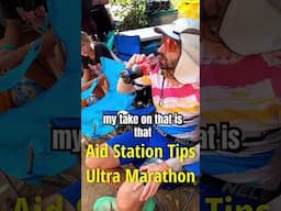 Aid station tips for ultra runners