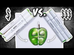 Cheap VS Expensive Art Supplies - Are They Worth It???