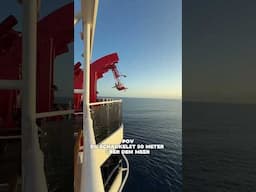Cliffhanger - die Schaukel für Mutige auf der MSC World America. #mscworldamerica #msccruises