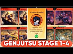 MLBB X NARUTO GENJUTSU TRAINING STAGE 1-4 PUZZLE SOLVE | MOBILE LEGENDS