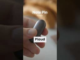 Plaud NotePin: grave, resuma com IA e rastreie via Find My. 10% off no link https://spn.so/zsOiyg1e