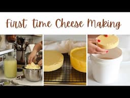 Make Cheddar Cheese with Clabber & Raw Milk | Natural Cheesemaking Recipe
