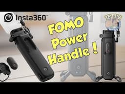 Fear of missing out on epic shots? You need the Insta360 FOMO Power Handle for the X5! - REVIEW