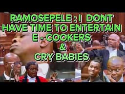 RAMOSEPELE :  WARNS  Dr Sibanda .I have no energy to waste with your cooked evidence and cry babies.