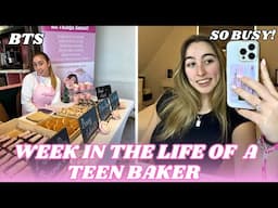 Week in the Life of UK TEEN BAKER l productive week l bts l baking vlog | 18 yrs old