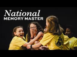 Crowning the 2025 National Memory Master