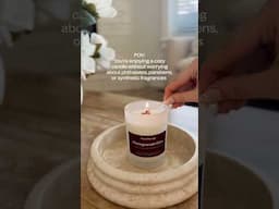 Pomegranate Glow Naturally Scented Candle
