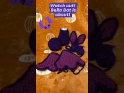 Crochet a Halloween Bat with us! #amibat #ami #Halloween #make #crochet #crochetbat #batcrochet #bat