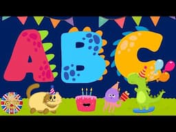 ABC Song l Learn Uppercase and Lowercase Letters of the Alphabet Song with Animals | Nursery Rhymes