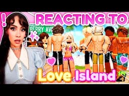Reacting To LOVE ISLAND On Roblox...Will She Go Back To Her EX?!