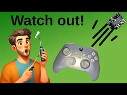 XBox Series Controller Partial Teardown, Two Things to Watch Out For