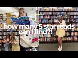 seeing how many 5 star reads I can find in one video ⭐️📖🌸 *spoiler free reading vlog*