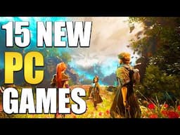 15 BEST PC Games Of 2025 EVERYONE Should Play!