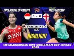 Ester Nurumi Tri WARDOYO vs Freya REDFEARN (ENG) | Group D Sudirman Cup Finals 2025