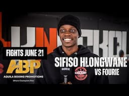 Sifiso Hlongwane "People underestimate my power" Fights K Fourie June 21 on Aquila Boxing Promotions