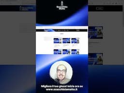 20+ Lezioni di SCACCHI sbloccate nel SITO fino al 27/04!