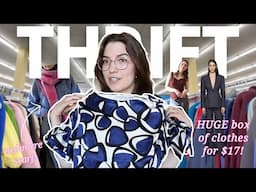 Fill a Bag Thrift Challenge: Vintage, Y2K & 2025 Trends!