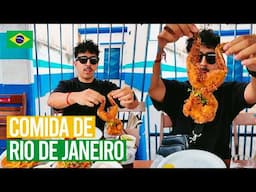 Todo lo que COMIMOS en RIO DE JANEIRO: Ranas - Arroz con Frijoles - Carne Seca - Fideos y Camarones