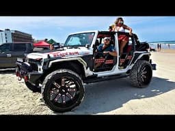 Jeep Beach Jeep Week | Daytona Beach 2025 | Jeep Beef Lifted 4x4 Part2