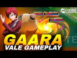 VALE - GAARA GAMEPLAY | MLBB X NARUTO COLLABORATION 2025 | NEW UPCOMING EVENT  JASLEEN