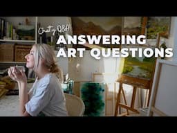 [Chatty Q&A] 🎨Fixing painting mistakes, selling your art tips, painting authentic art