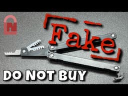 FAKE! Horrible Butterfly Comb Lock Pick Copy - Do Not Buy!