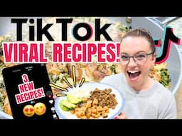 I Made 3 VIRAL TikTok Recipes…😳Are They Worth the Hype?! 🍽️