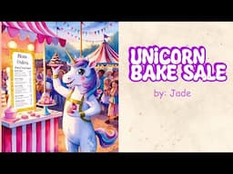 🦄✨Bedtime Story for Girls 🧁"Unicorn Bake Sale!" Rhyming Fun #storytimeforkids #unicorn