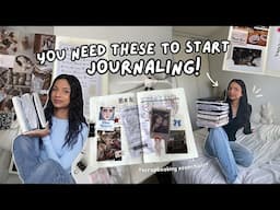 what you *actually* need to start journaling in 2025! 📎📖★ the ULTIMATE guide to scrapbooking