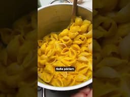 Super cremige Karottenpasta! 🥕🧡  #rezept #foodhacks #comfortfood