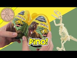Jurassic World Prize Egg Easter 3D Dinosaur Puzzle With Smarties Review