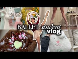 Week in the life of a dance teacher and ballet student | Healthy habits, studying, snowy days