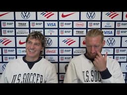 Media Availability | USMNT defenders Tim Ream and John Tolkin