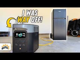 What Size Power Station To Power A Fridge