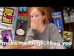 cozy fantasy is OUT 🙅‍♀️ laugh out loud fantasy is IN (books that are actually funny + one sad one)