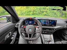 2025 BMW M3 Competition xDrive - POV Driving Impressions