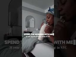 Spend the morning with me as a 31 year old entrepreneur living in NYC! #morningroutine