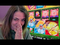 We LOST OUR MINDS As the Whole Casino Watched Our Monster Win!