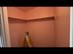 DIY Walk-in Shoe Closet || Turning A Spare Bedroom into A Huge Walk-in Closet