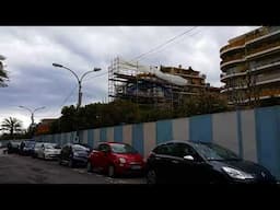 Ментон. Подготовка к Празднику Лимона. Fête du Citron