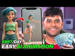 Easiest way to Make Money With AI ANIMATION VIDEO in 2025 - Full Course (Step-by-step)