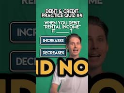 Debit & Credit Practice Quiz 4