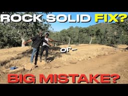 🪨ROCK Solid FIX⚡ Or BIG Mistake? YOU Decide🤔 #offgrid #homestead #tinyhouse #solar #eg4