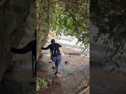 A very much needed therapy #hiking #hikingadventures #waterfall #youtubecreatorcommunity