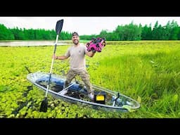 Searching Our NEW POND with Robotic UNDERWATER DRONE!!! (ALLIGATOR FOUND)