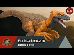 Jurassic World Rebirth Wild Roar Utahraptor Review | #JurassicWorldRebirth