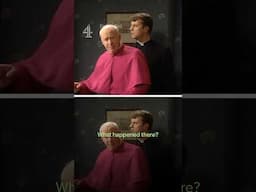 Ted tries to kick Bishop Brennan up the a*se #FatherTed